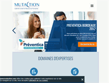 Tablet Screenshot of mutaction.com